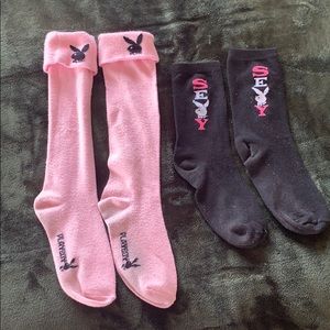 Playboy bunny socks